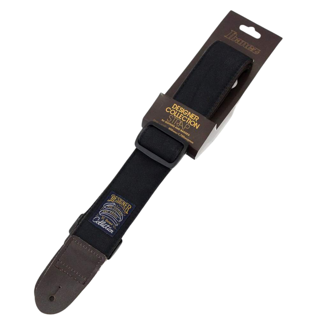 Ibanez DCS50 Designer Collection Strap, Black, IBANEZ, STRAP, ibanez-strap-dcs50-bk, ZOSO MUSIC SDN BHD