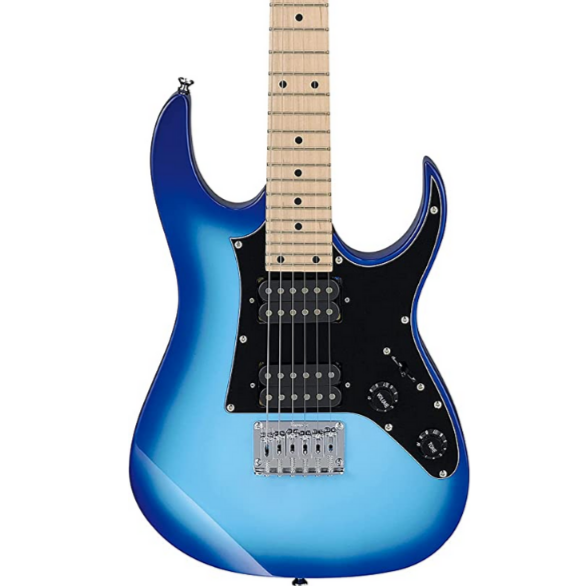 Ibanez Gio GRGM21M - Blue Burst (GRGM21M-BLT), IBANEZ, ELECTRIC GUITAR, ibanez-electric-guitar-grgm21m-blt, ZOSO MUSIC SDN BHD