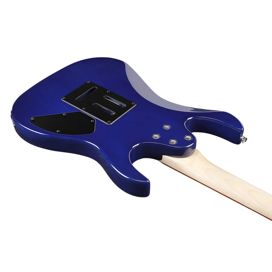 Ibanez Gio GRX70QAL Left-handed Electric Guitar - Transparent Blue Burst (GRX70QAL-TBB), IBANEZ, ELECTRIC GUITAR, ibanez-electric-guitar-grx70qal-tbb, ZOSO MUSIC SDN BHD