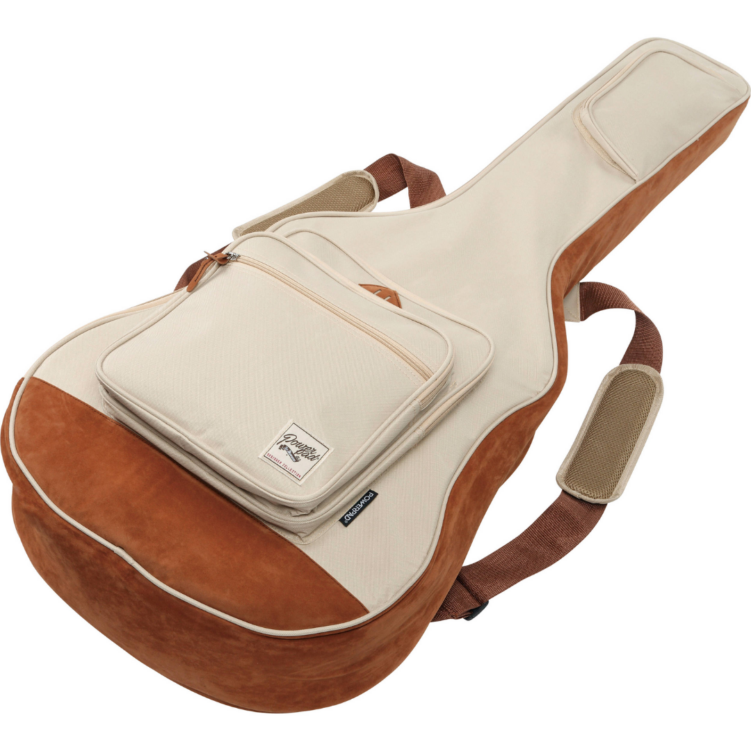 Ibanez IAB541 POWERPAD Gig Bag for Acoustic Guitars - Beige, IBANEZ, CASES & GIG BAGS, ibanez-cases-gig-bags-iab541-be, ZOSO MUSIC SDN BHD