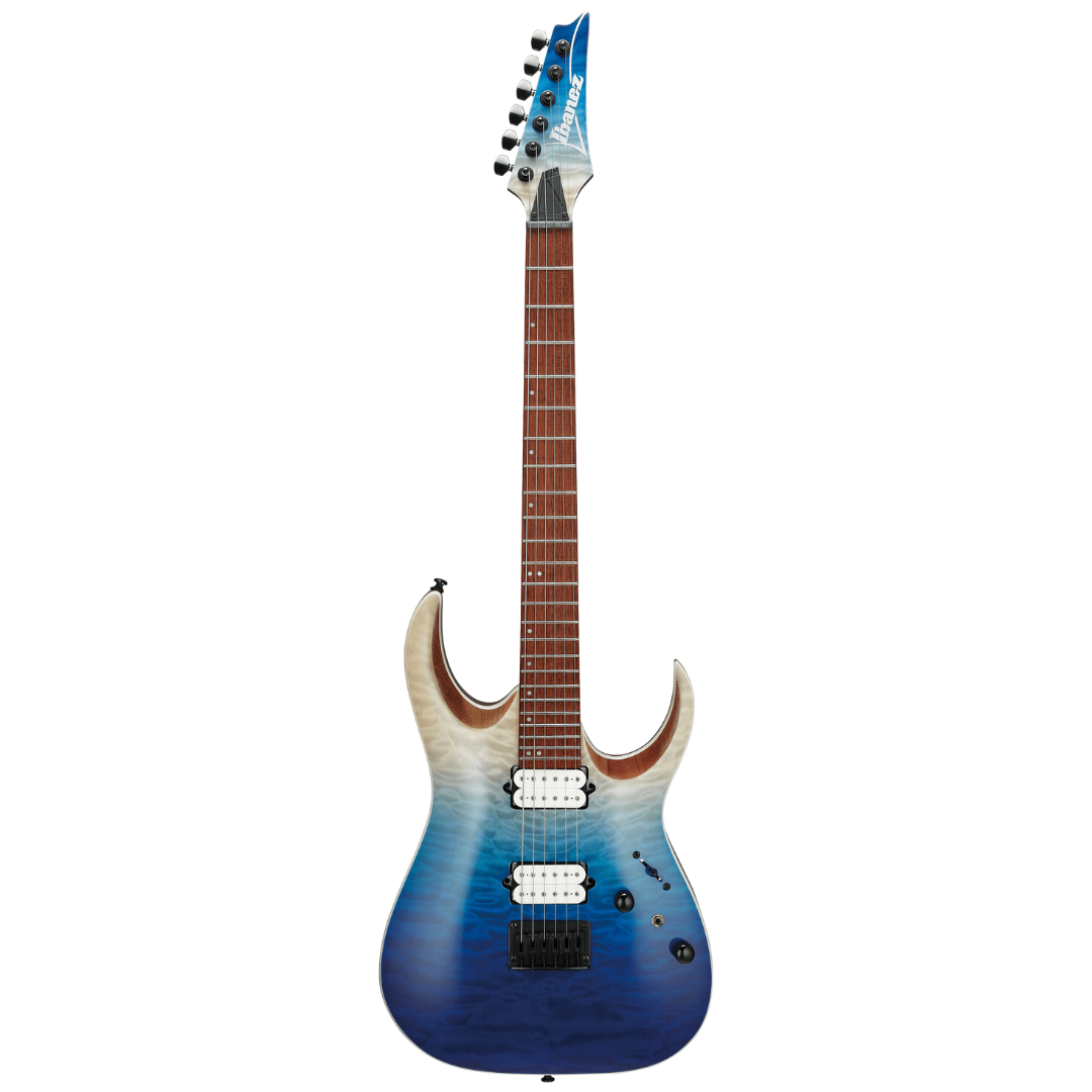 Ibanez High Performance RGA42HPQM Electric Guitar - Blue Iceberg Gradation, IBANEZ, ELECTRIC GUITAR, ibanez-electric-guitar-rga42hpqm-big, ZOSO MUSIC SDN BHD