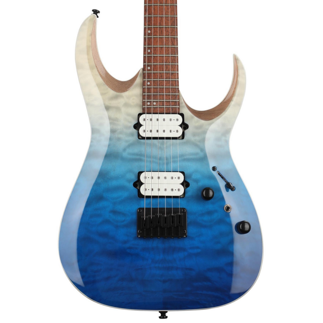 Ibanez High Performance RGA42HPQM Electric Guitar - Blue Iceberg Gradation, IBANEZ, ELECTRIC GUITAR, ibanez-electric-guitar-rga42hpqm-big, ZOSO MUSIC SDN BHD