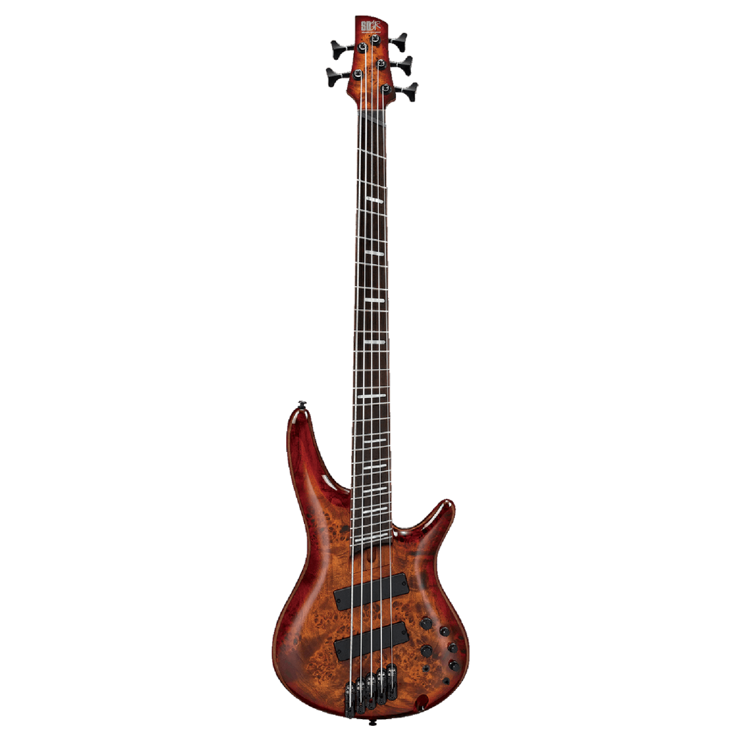 Ibanez SRMS805 Bass Workshop - Brown Topaz Burst, IBANEZ, BASS GUITAR, ibanez-bass-guitar-srms805, ZOSO MUSIC SDN BHD