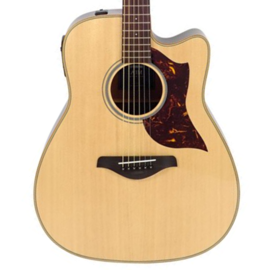 Yamaha A1M Dreadnought Cutaway Acoustic-Electric Guitar with Xvive U2 Wireless Guitar System - Natural, YAMAHA, ACOUSTIC GUITAR, yamaha-acoustic-guitar-ymhga1m-1, ZOSO MUSIC SDN BHD