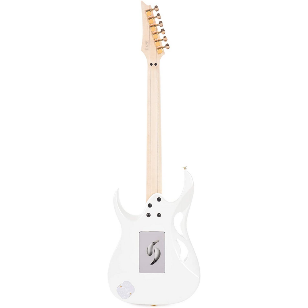 Ibanez Steve Vai Signature PIA3761 Electric Guitar w/Case - Stallion White (PIA3761-SLW), IBANEZ, ELECTRIC GUITAR, ibanez-electric-guitar-pia3761-slw, ZOSO MUSIC SDN BHD