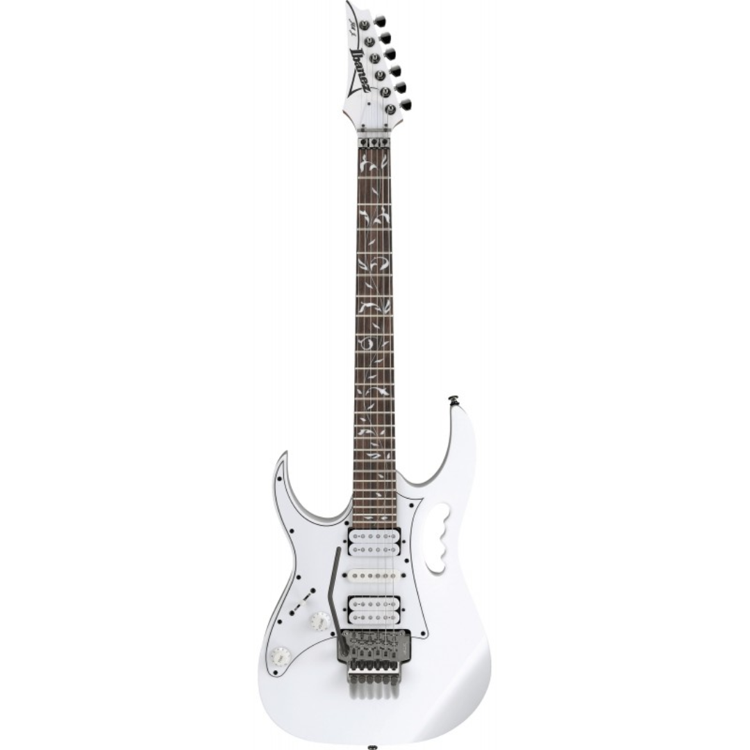 Ibanez Steve Vai Signature JEMJR Left handed - White (JEMJRL-WH / JEMJRL), IBANEZ, ELECTRIC GUITAR, ibanez-electric-guitar-jemjrl-wh, ZOSO MUSIC SDN BHD