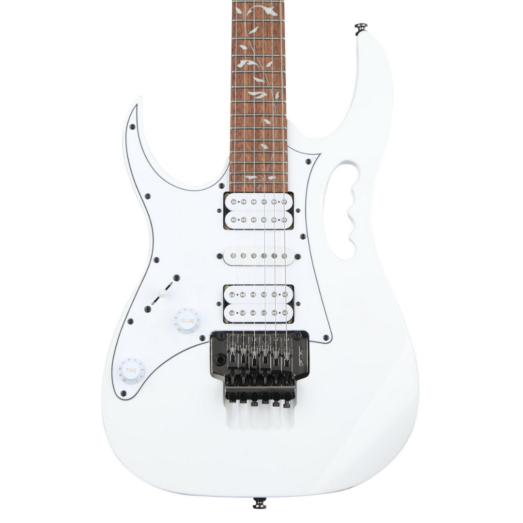 Ibanez Steve Vai Signature JEMJR Left handed - White (JEMJRL-WH / JEMJRL), IBANEZ, ELECTRIC GUITAR, ibanez-electric-guitar-jemjrl-wh, ZOSO MUSIC SDN BHD