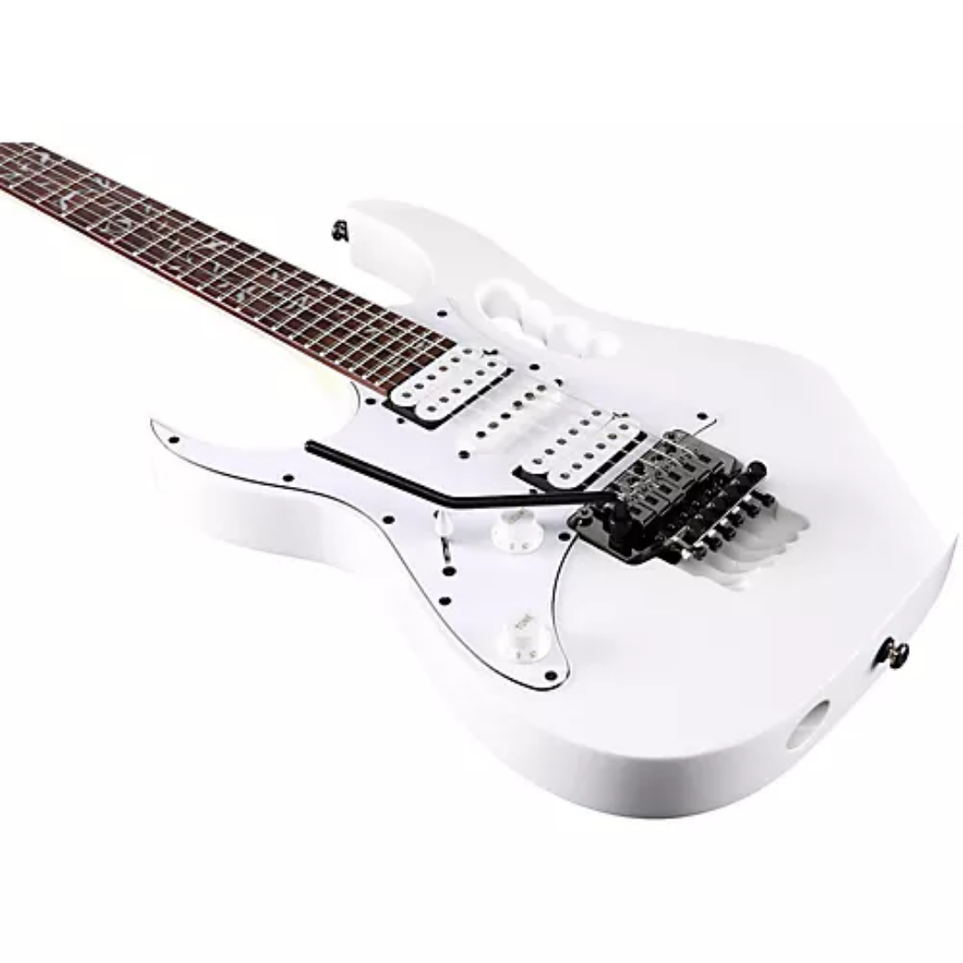 Ibanez Steve Vai Signature JEMJR Left handed - White (JEMJRL-WH / JEMJRL), IBANEZ, ELECTRIC GUITAR, ibanez-electric-guitar-jemjrl-wh, ZOSO MUSIC SDN BHD