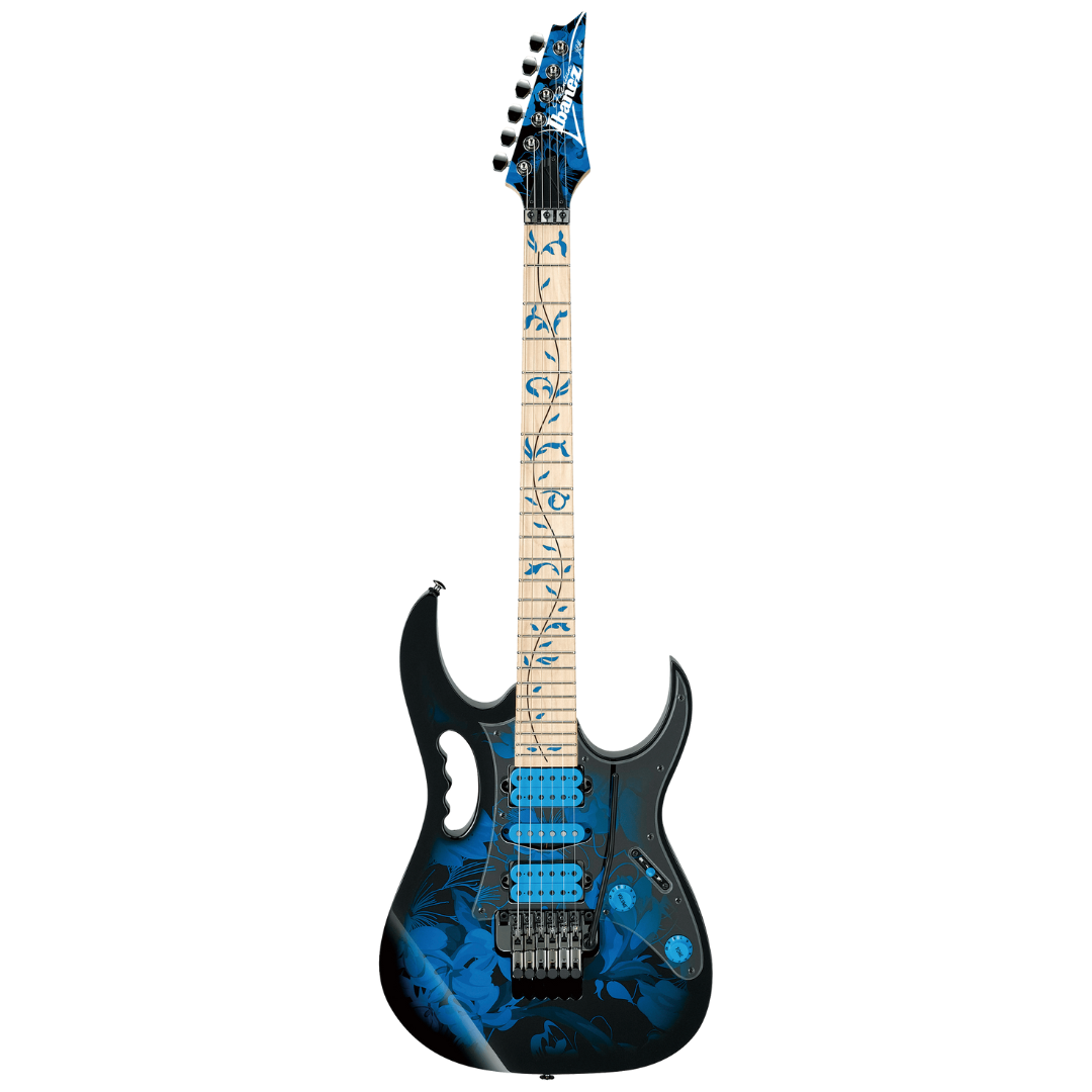 Ibanez Steve Vai Signature JEM77P - Blue Floral Pattern, IBANEZ, ELECTRIC GUITAR, ibanez-electric-guitar-jem77p-bfp, ZOSO MUSIC SDN BHD