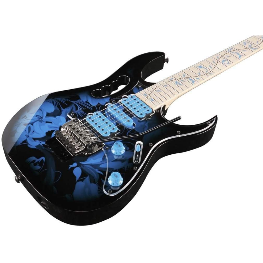 Ibanez Steve Vai Signature JEM77P - Blue Floral Pattern, IBANEZ, ELECTRIC GUITAR, ibanez-electric-guitar-jem77p-bfp, ZOSO MUSIC SDN BHD