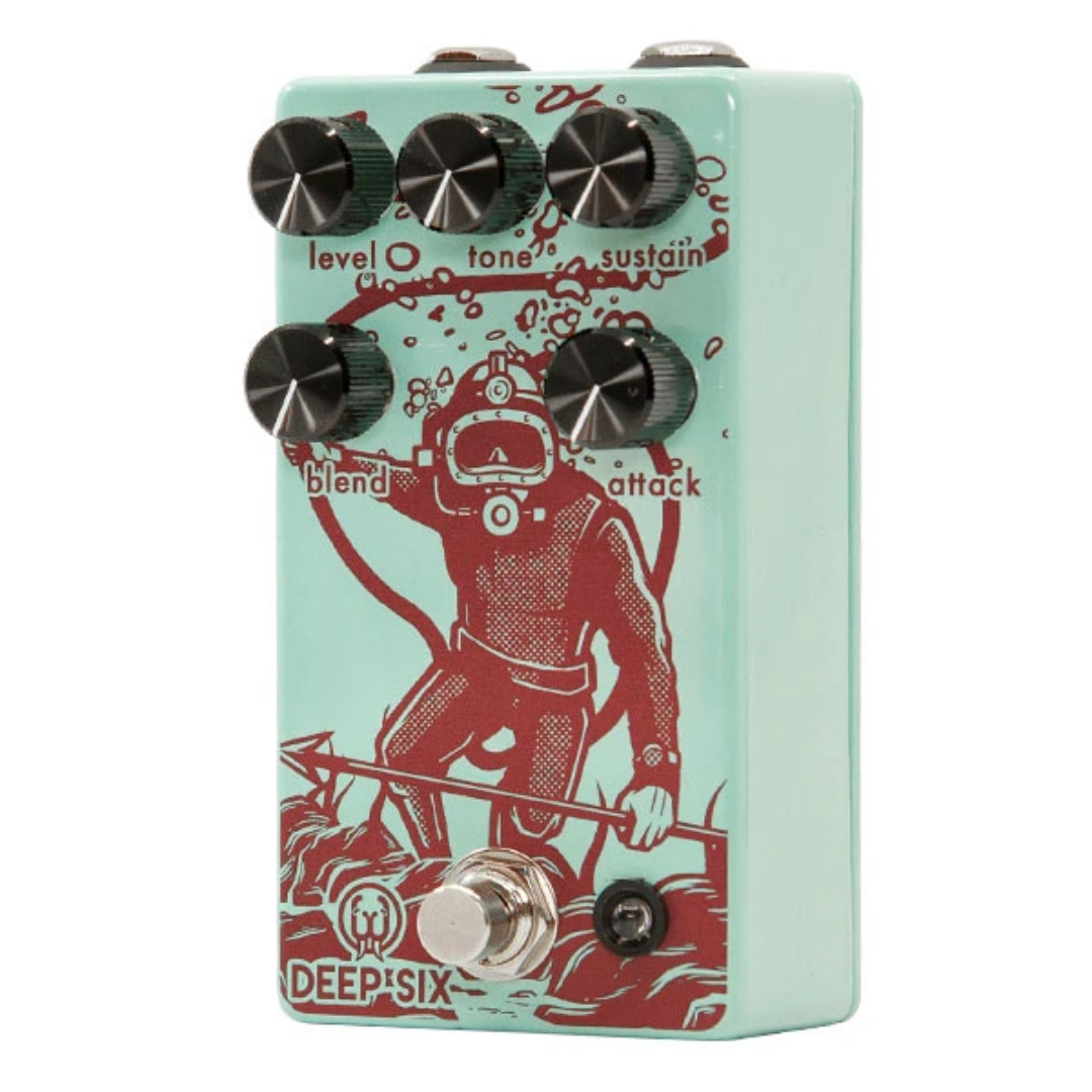 Walrus Audio Deep Six Compressor Guitar Effects Pedal, WALRUS AUDIO, EFFECTS, walrus-audio-effects-900-1007v2, ZOSO MUSIC SDN BHD