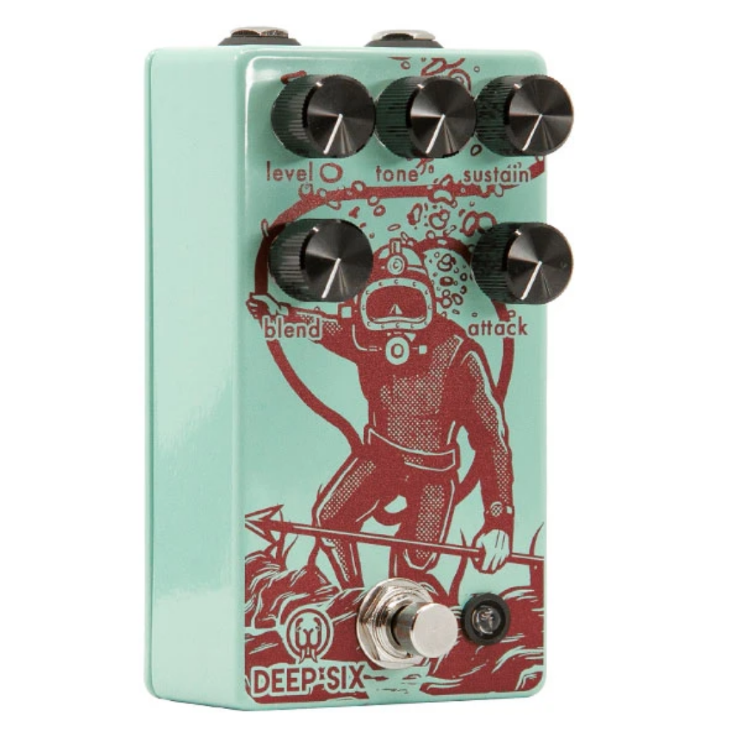 Walrus Audio Deep Six Compressor Guitar Effects Pedal, WALRUS AUDIO, EFFECTS, walrus-audio-effects-900-1007v2, ZOSO MUSIC SDN BHD