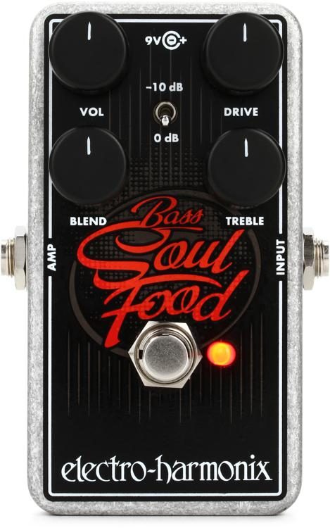 Electro-Harmonix Bass Soul Food Effects Pedal | ELECTRO-HARMONIX , Zoso Music