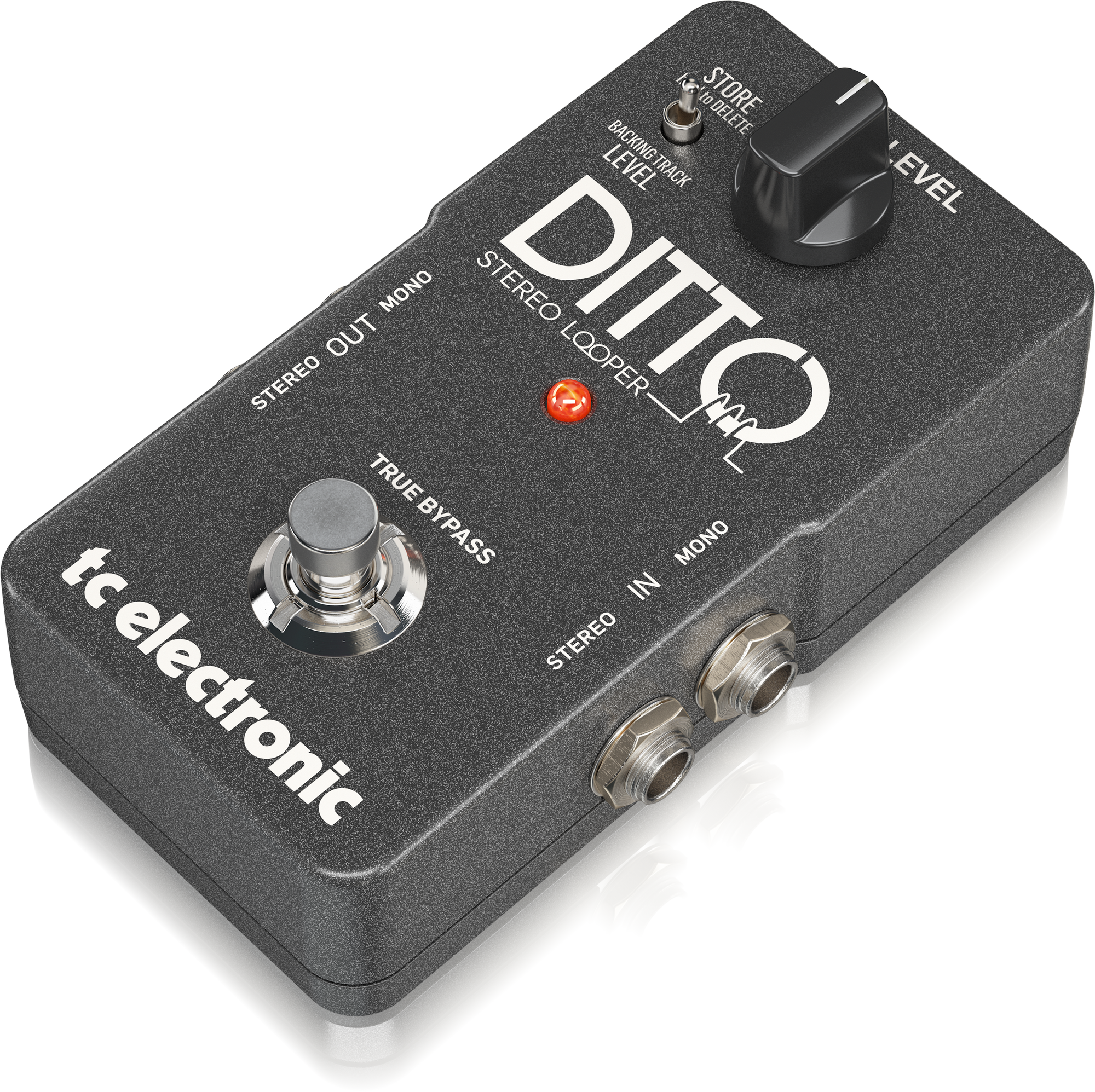 TC Electronic Electric Guitar Single Effect (DITTO+ LOOPER), TC ELECTRONIC, EFFECTS, tc-electronic-effects-tc-ditto-stereo-looper, ZOSO MUSIC SDN BHD