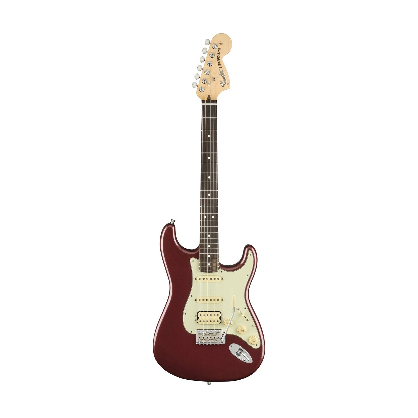 Fender American Performer HSS Stratocaster Electric Guitar, Rosewood FB, Aubergine, FENDER, ELECTRIC GUITAR, fender-electric-guitar-f03-011-4920-345, ZOSO MUSIC SDN BHD