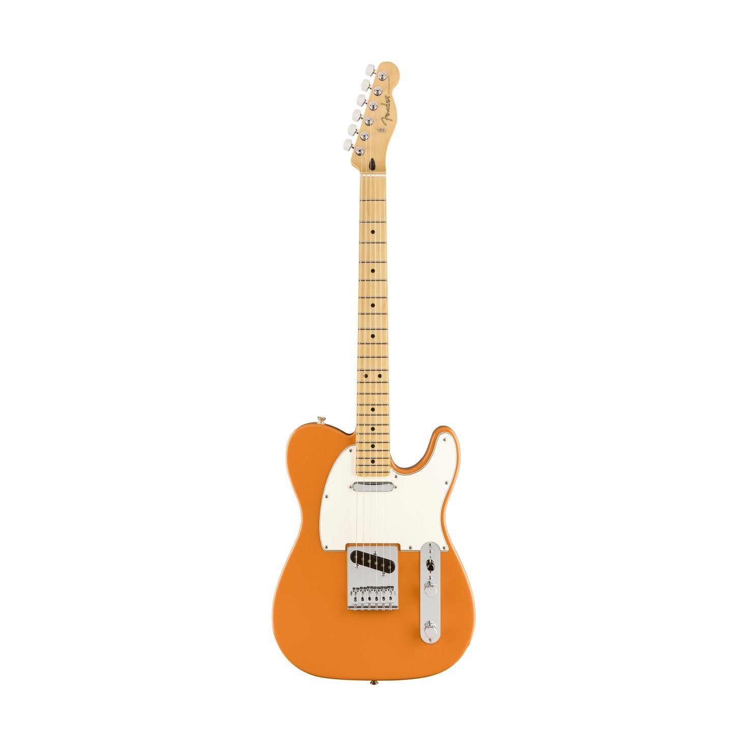 Fender Player Telecaster Electric Guitar, Maple FB, Carpri Orange, FENDER, ELECTRIC GUITAR, fender-eletric-guitar-f03-014-5212-582, ZOSO MUSIC SDN BHD