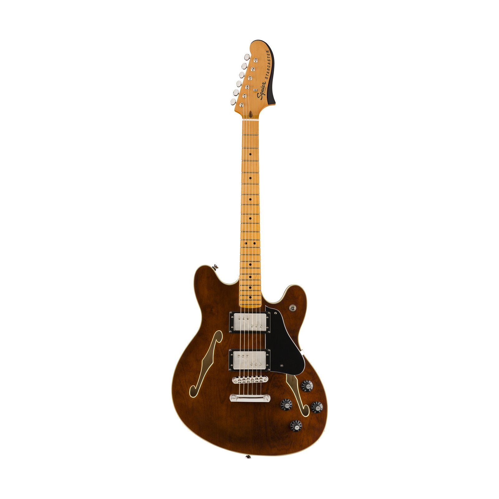 Squier Classic Vibe Starcaster Electric Guitar, Maple FB, Walnut, SQUIER BY FENDER, ELECTRIC GUITAR, squier-by-fender-electric-guitar-037-4590-592, ZOSO MUSIC SDN BHD