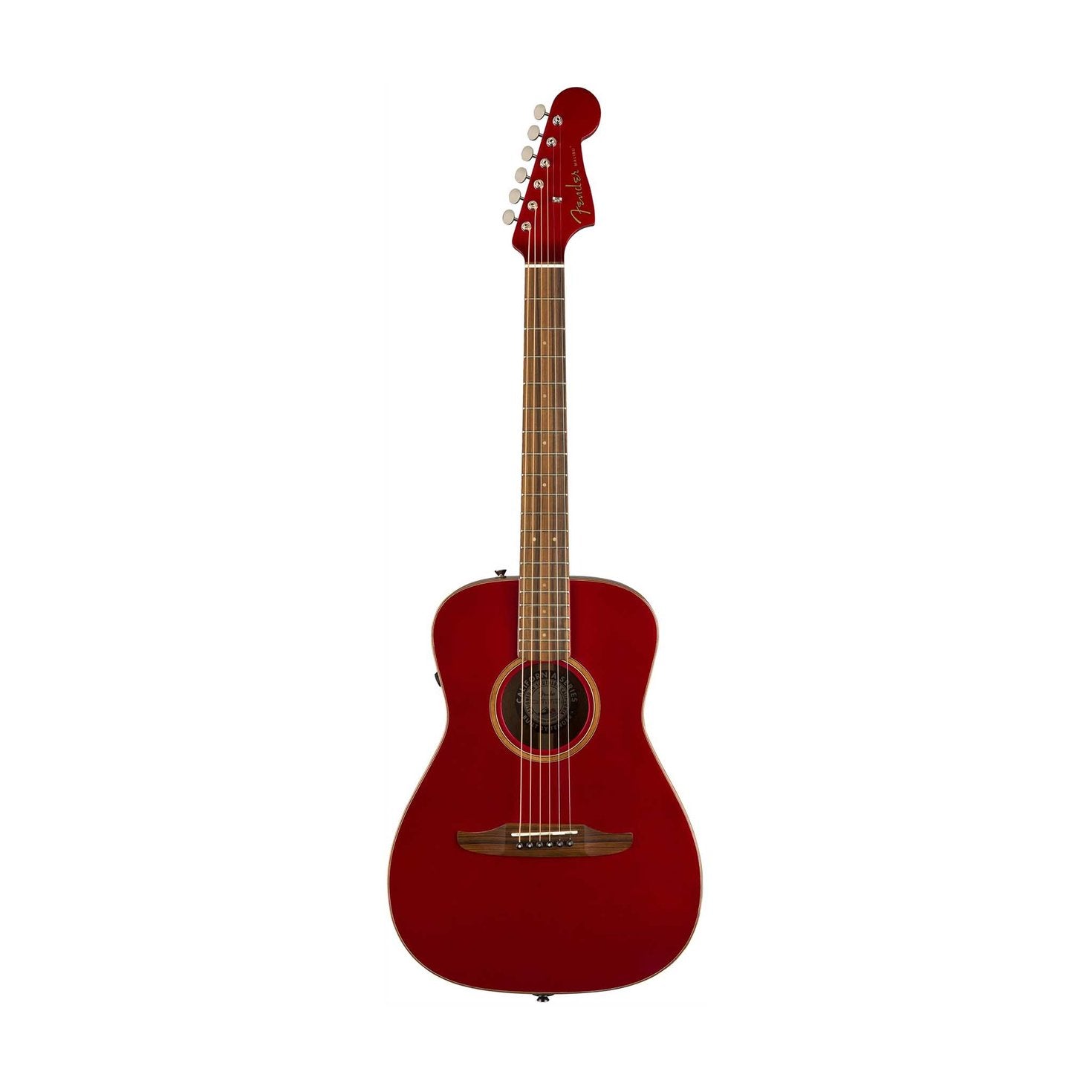 Fender Malibu Classic Small-Bodied Acoustic Guitar w/Bag, Hot Rod Red Metallic, FENDER, ACOUSTIC GUITAR, fender-acoustic-guitar-f03-097-0922-215, ZOSO MUSIC SDN BHD