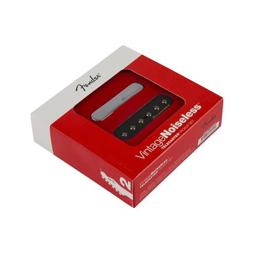 Fender Vintage Noiseless Telecaster Pickup, Set of 2, FENDER, PICKUPS & PARTS, fender-pickups-parts-f03-099-2116-000, ZOSO MUSIC SDN BHD