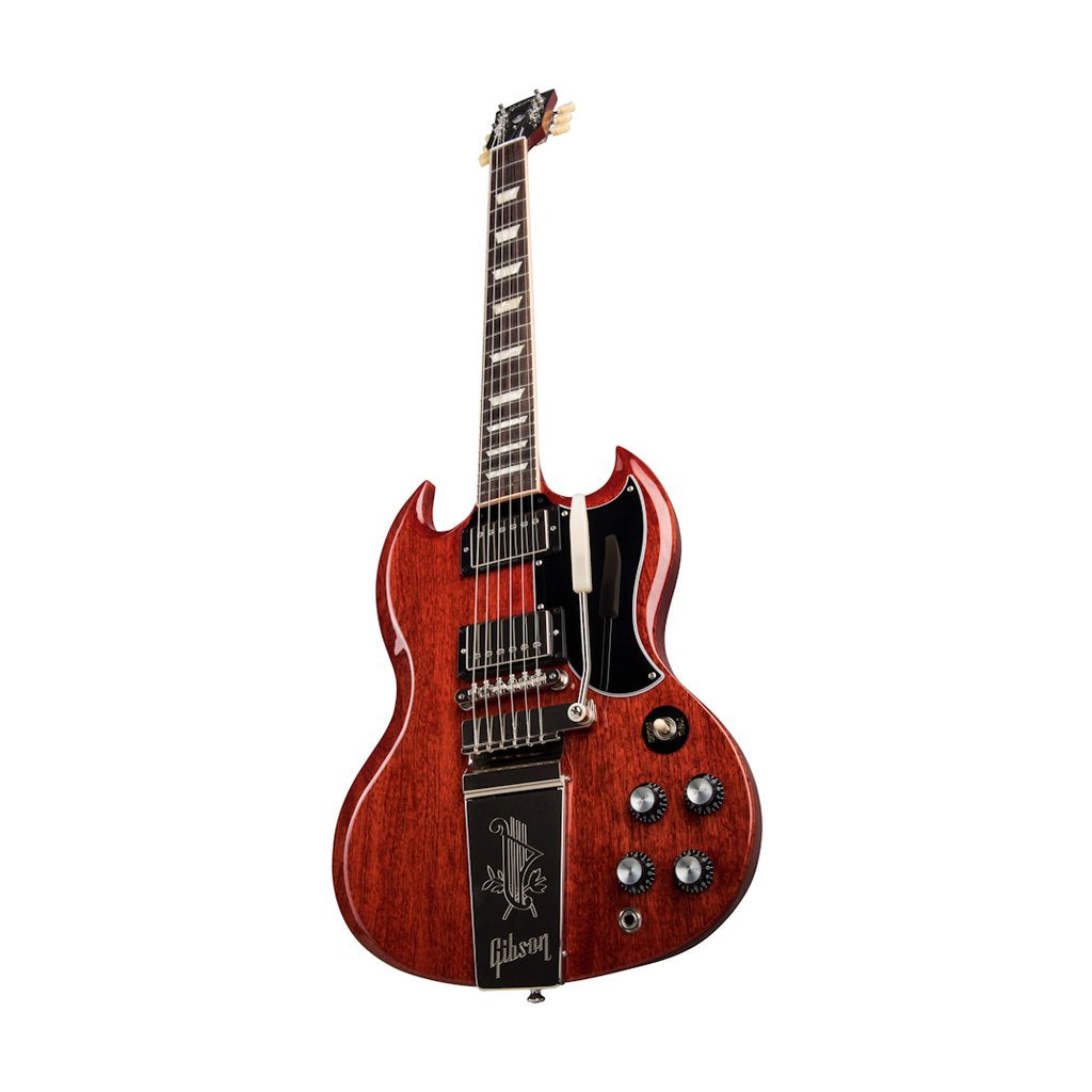 Gibson Original Collection SG Standard 61 Maestro Vibrola Electric Guitar, Vintage Cherry, GIBSON, ELECTRIC GUITAR, gibson-electric-guitar-g06-sg61v00venh1, ZOSO MUSIC SDN BHD