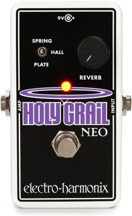 Electro-Harmonix Holy Grail Neo Guitar Effects Pedal | ELECTRO-HARMONIX , Zoso Music