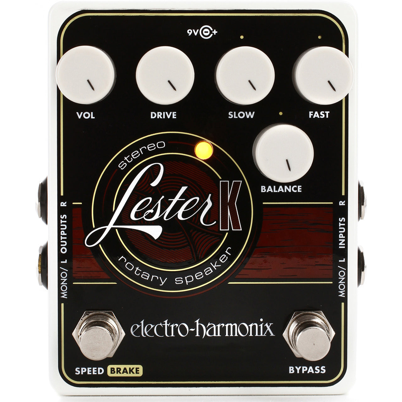 Electro-Harmonix Lester K Stereo Rotary Speaker Guitar Effects Pedal | ELECTRO-HARMONIX , Zoso Music