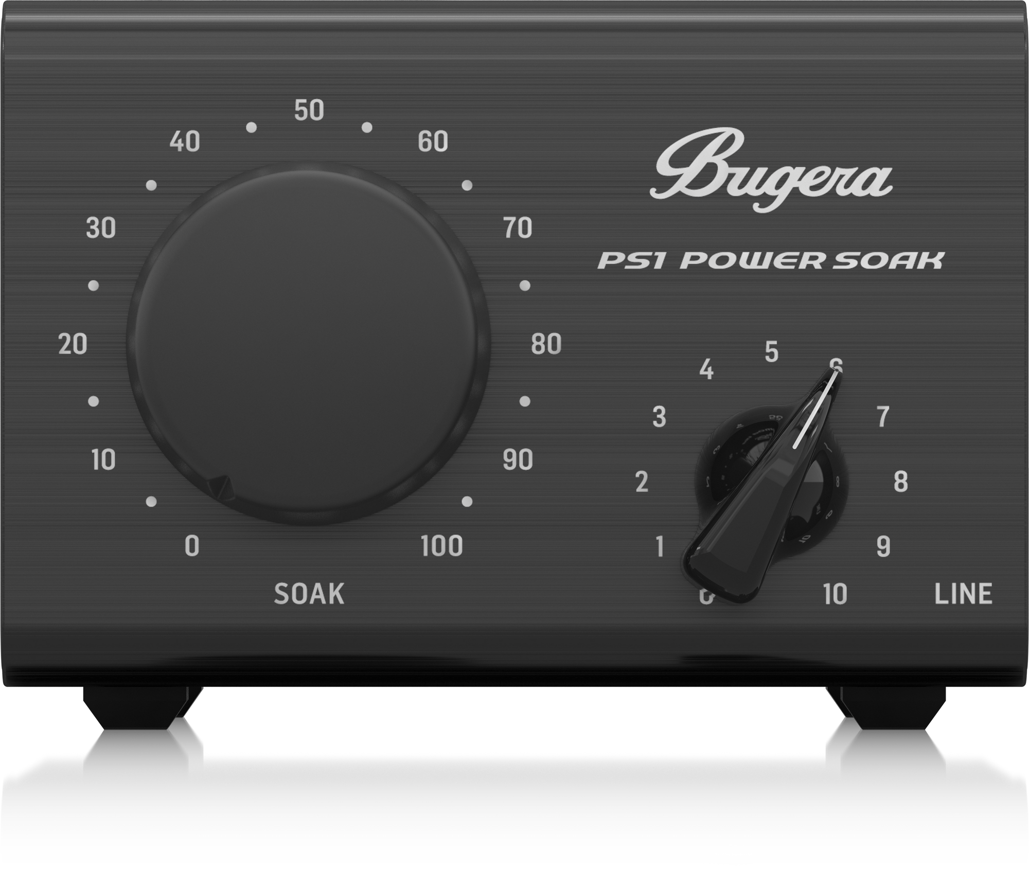 BUGERA PS1 PASSIVE 100-WATT POWER ATTENUATOR FOR GUITAR AND BASS AMPLIFIERS WITH EMULATED MIC OUTPUT | BUGERA , Zoso Music