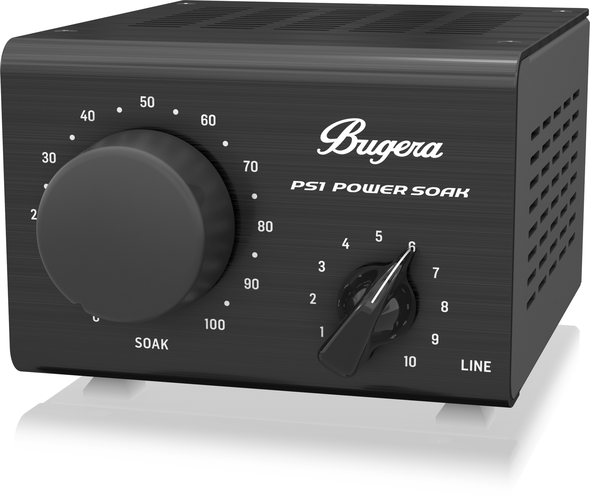 BUGERA PS1 PASSIVE 100-WATT POWER ATTENUATOR FOR GUITAR AND BASS AMPLIFIERS WITH EMULATED MIC OUTPUT | BUGERA , Zoso Music