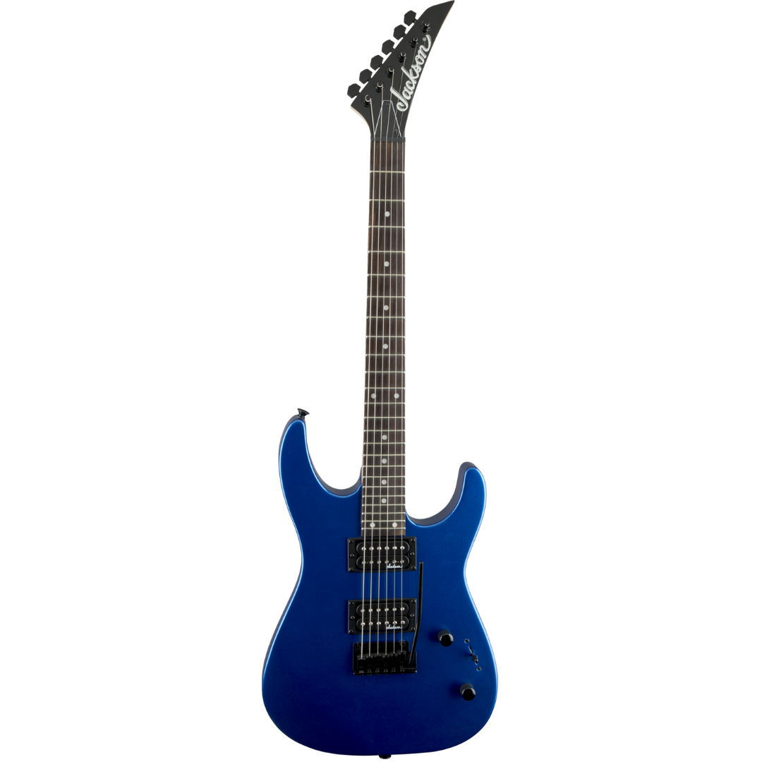 JACKSON JS SERIES DINKY JS12 ELECTRIC GUITAR AMARANTH FINGERBOARD - METALIC BLUE COLOR, JACKSON, ELECTRIC GUITAR, jackson-electric-guitar-j08-291-0112-527, ZOSO MUSIC SDN BHD