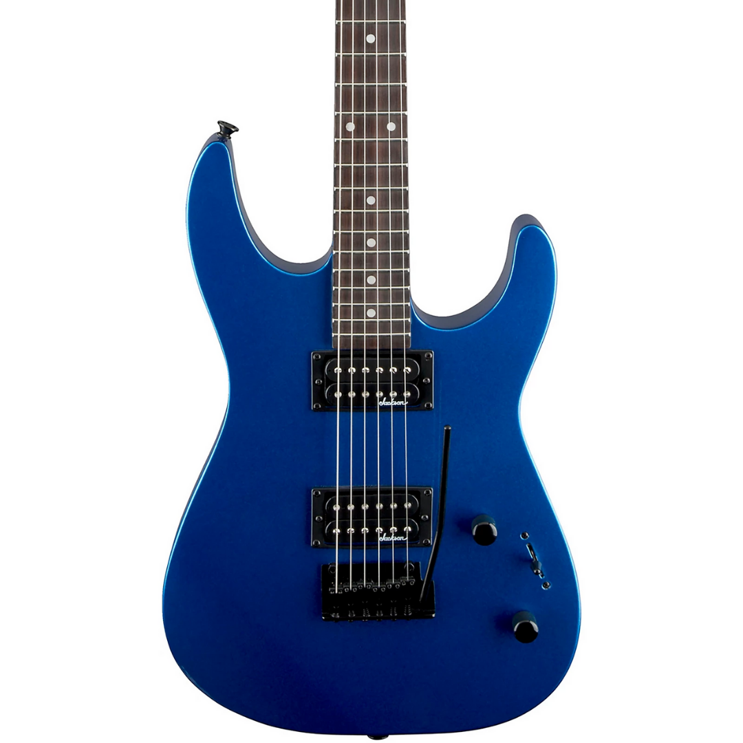 JACKSON JS SERIES DINKY JS11 ELECTRIC GUITAR AMARANTH FINGERBOARD METALIC BLUE COLOR (JS 11/ JS-11), JACKSON, ELECTRIC GUITAR, jackson-electric-guitar-j08-291-0121-527, ZOSO MUSIC SDN BHD