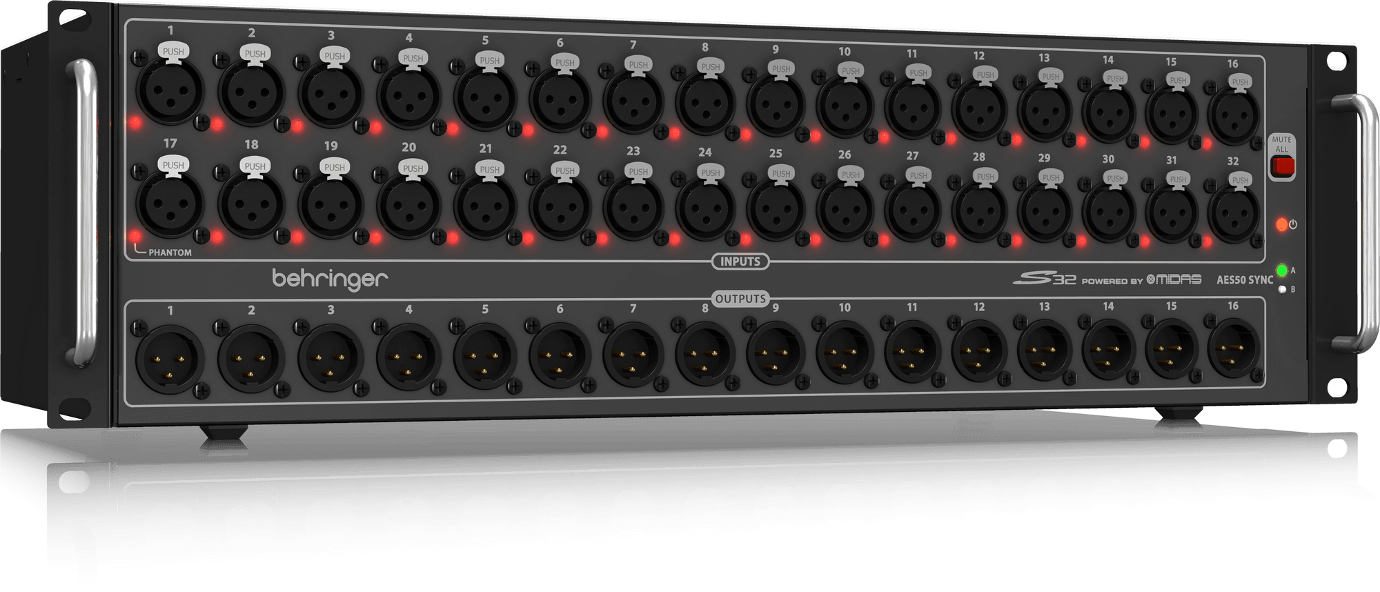 Behringer S32 32-channel Stage Box (S-32) | BEHRINGER , Zoso Music