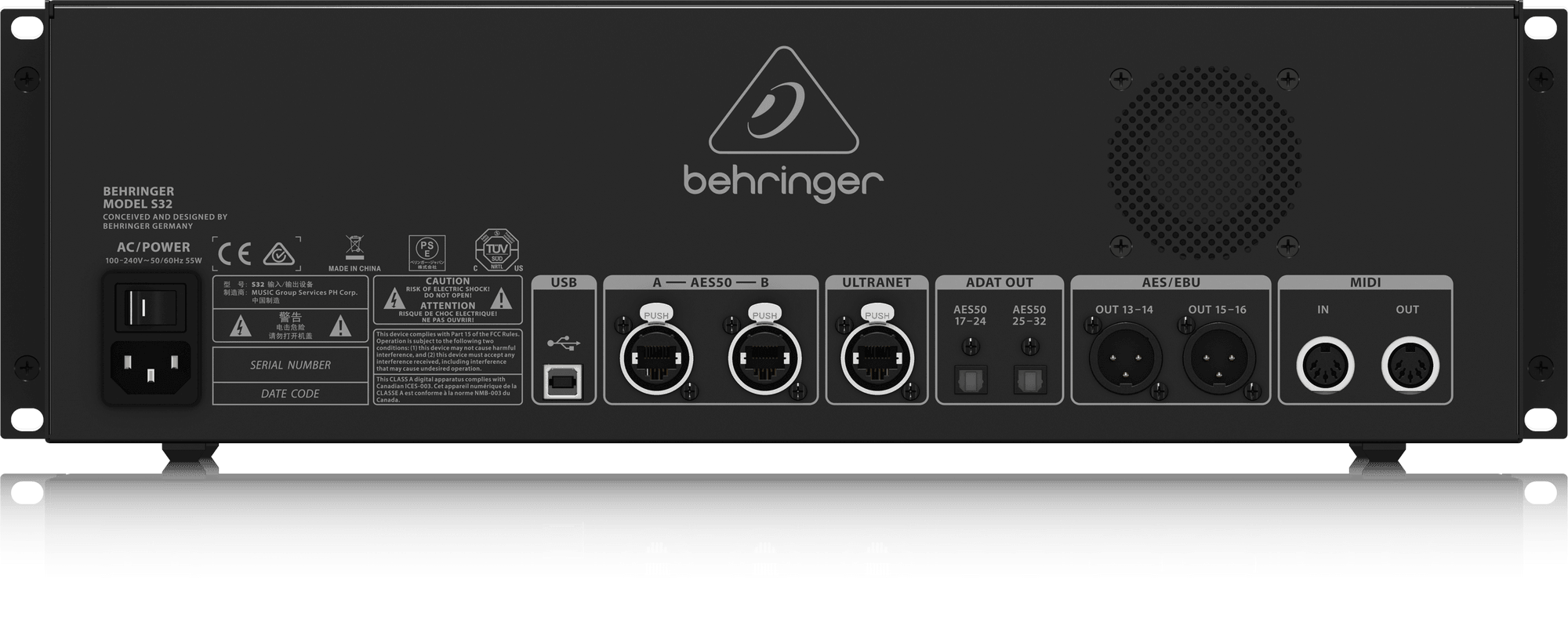 Behringer S32 32-channel Stage Box (S-32) | BEHRINGER , Zoso Music