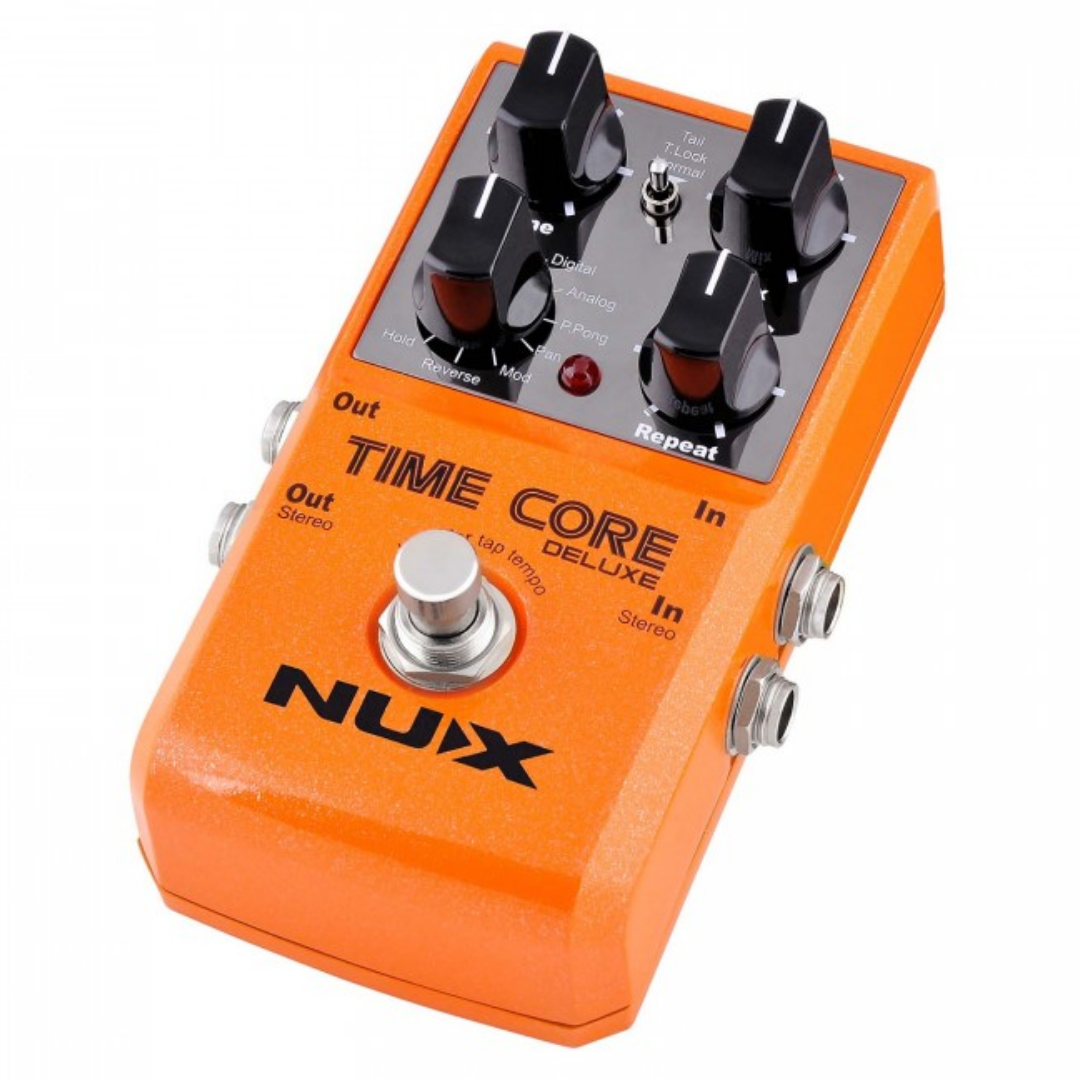 NUX TIME CORE DELUXE DELAY PEDAL NUXTIMECOREDELUXE, NUX, EFFECTS, nux-pedal-effects-accessories-nuxtimecoredeluxe, ZOSO MUSIC SDN BHD