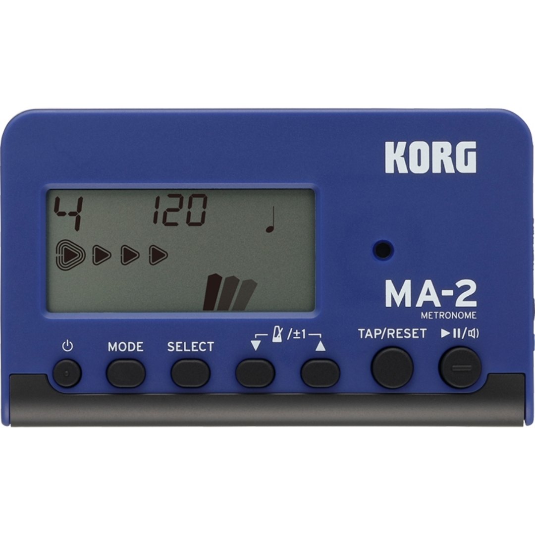 Korg MA-2 Digital Metronome - Blue Black (MA2), KORG, TUNER & METRONOME, korg-tuner-metronome-ma2-blbk, ZOSO MUSIC SDN BHD
