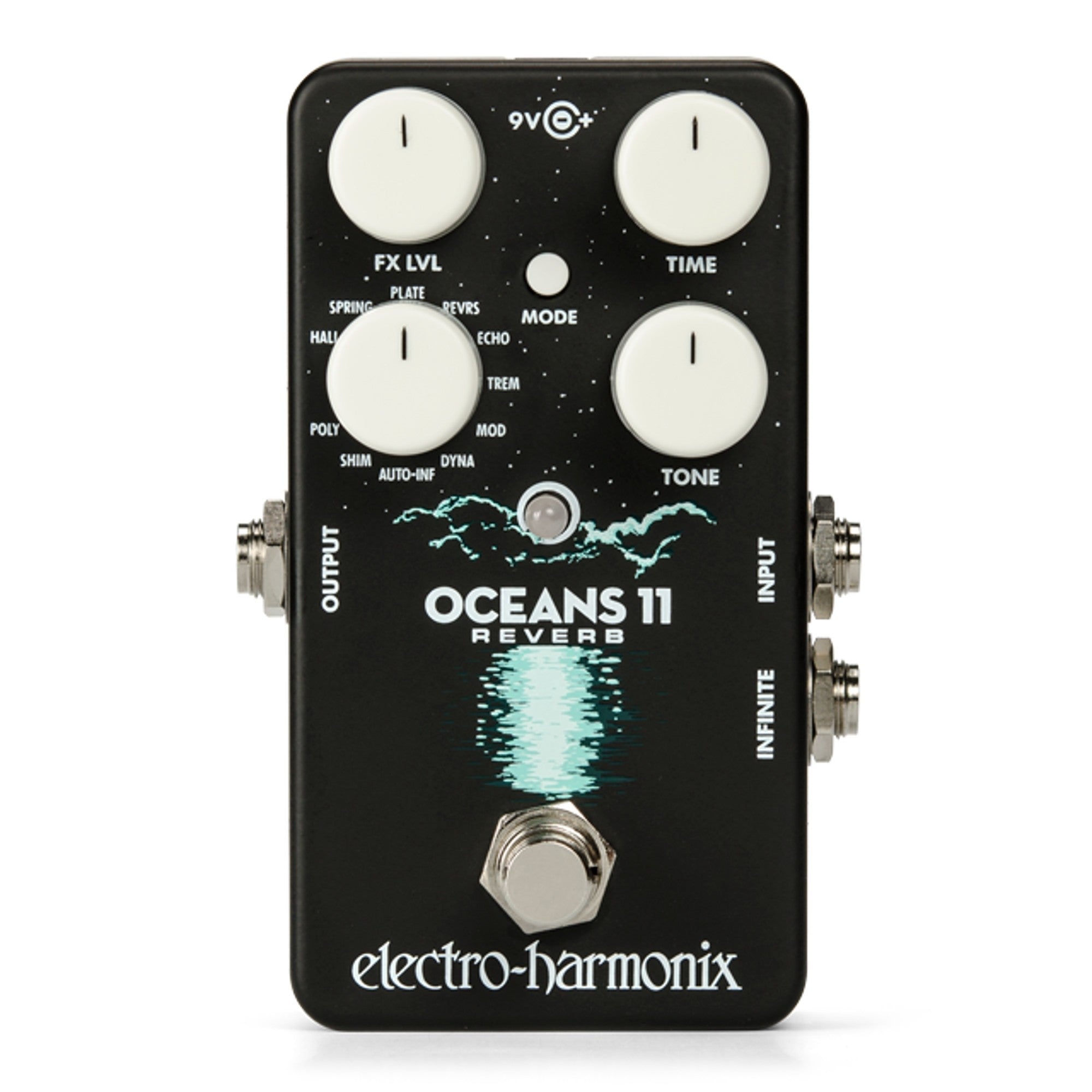 Electro-Harmonix Oceans11 Reverb Guitar Effects Pedal | ELECTRO-HARMONIX , Zoso Music