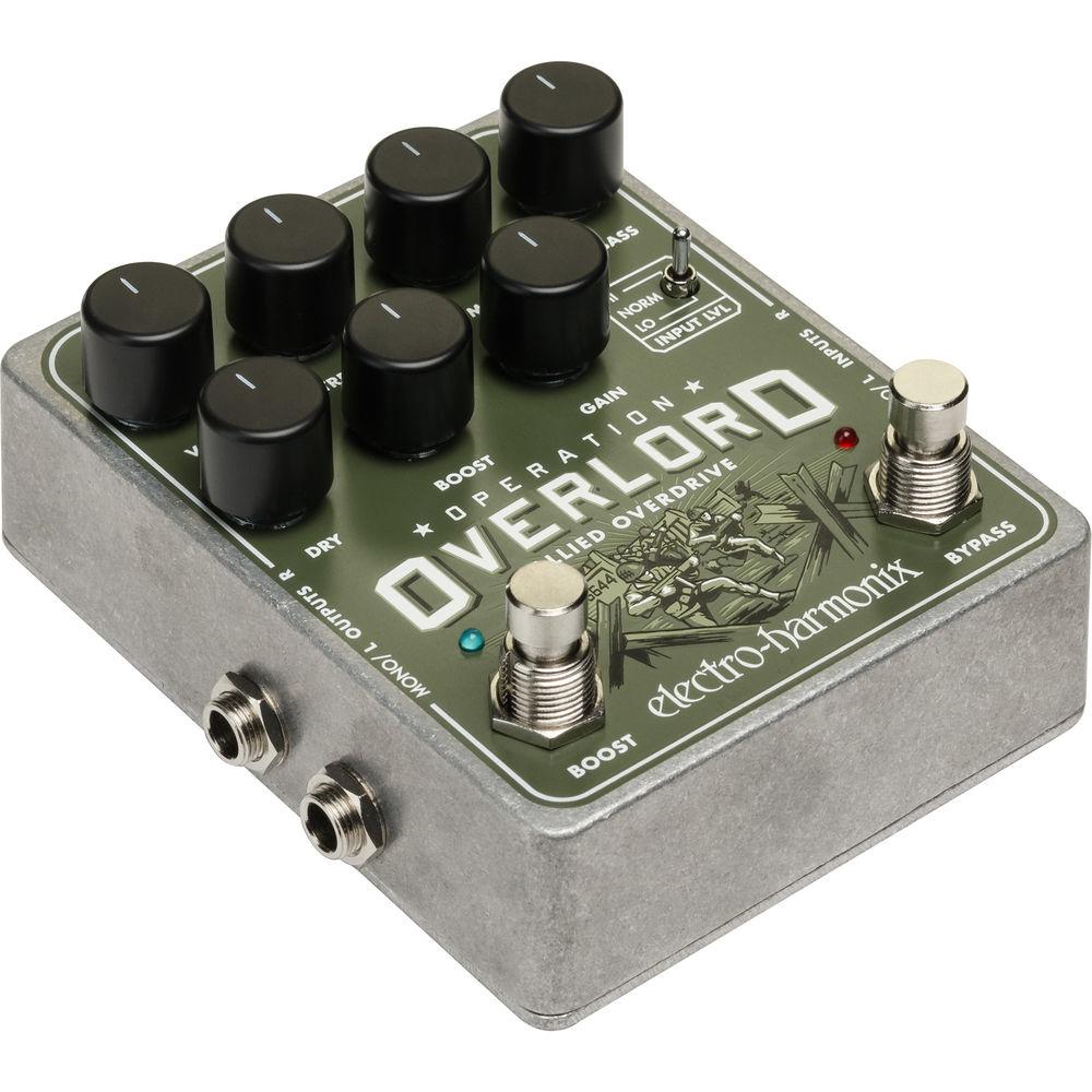 Electro-Harmonix Operation Overlord Overdrive Guitar Effects Pedal | ELECTRO-HARMONIX , Zoso Music