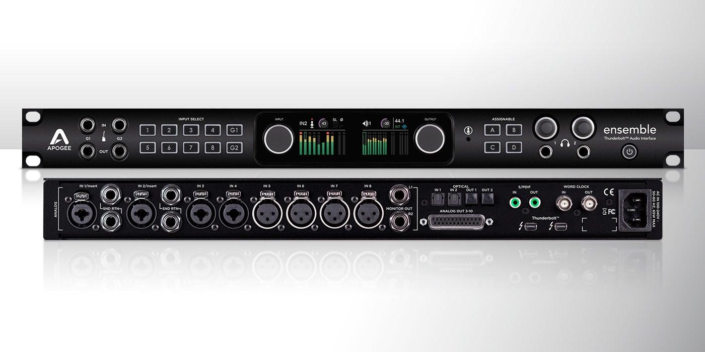 Apogee Ensemble Thunderbolt Audio Interface | APOGEE , Zoso Music