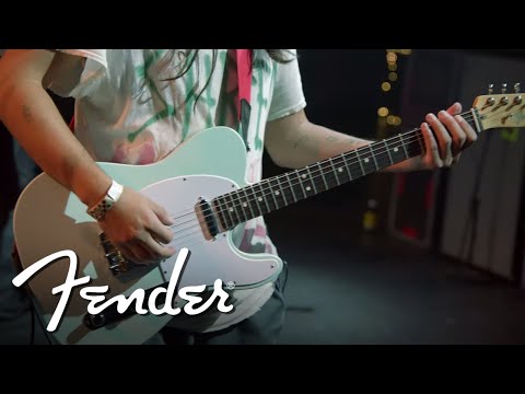 Fender American Performer Mustang Bass Guitar, RW FB, Aubergine