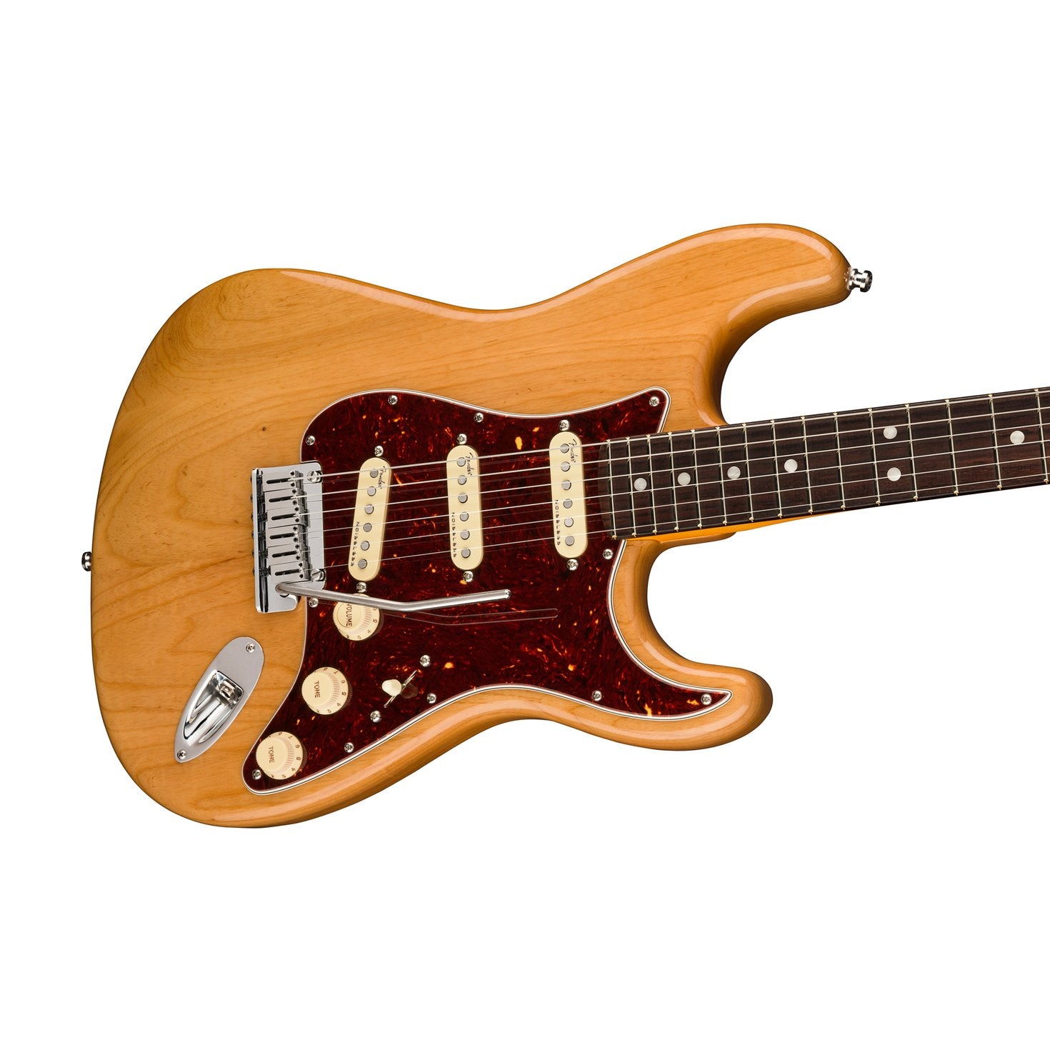 Fender American Ultra Stratocaster Electric Guitar, RW FB, Aged Natural, FENDER, ELECTRIC GUITAR, fender-electric-guitar-f03-011-8010-734, ZOSO MUSIC SDN BHD