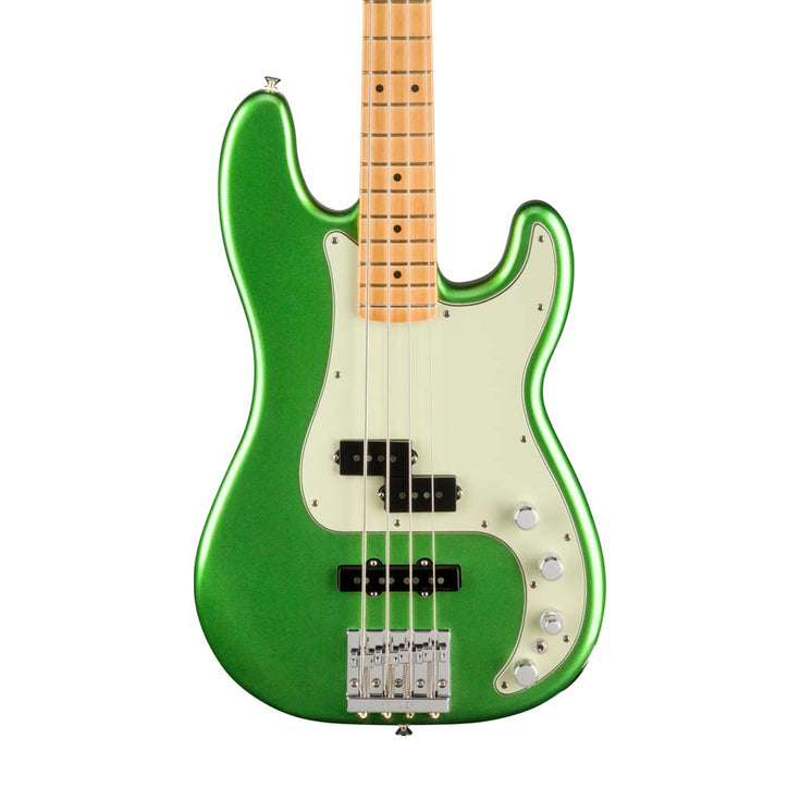 Fender Player Plus Precision Bass Guitar, Maple FB, Cosmic Jade