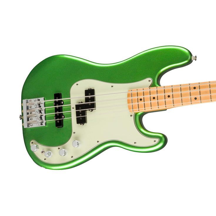 Fender Player Plus Precision Bass Guitar, Maple FB, Cosmic Jade